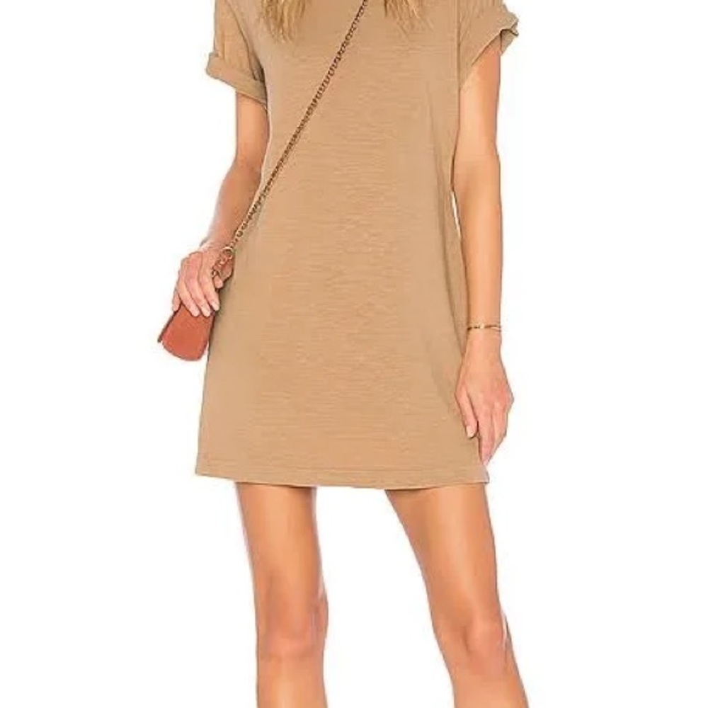 Cotton Citizen Tan Mini Dress